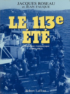cover image of Le 113e été